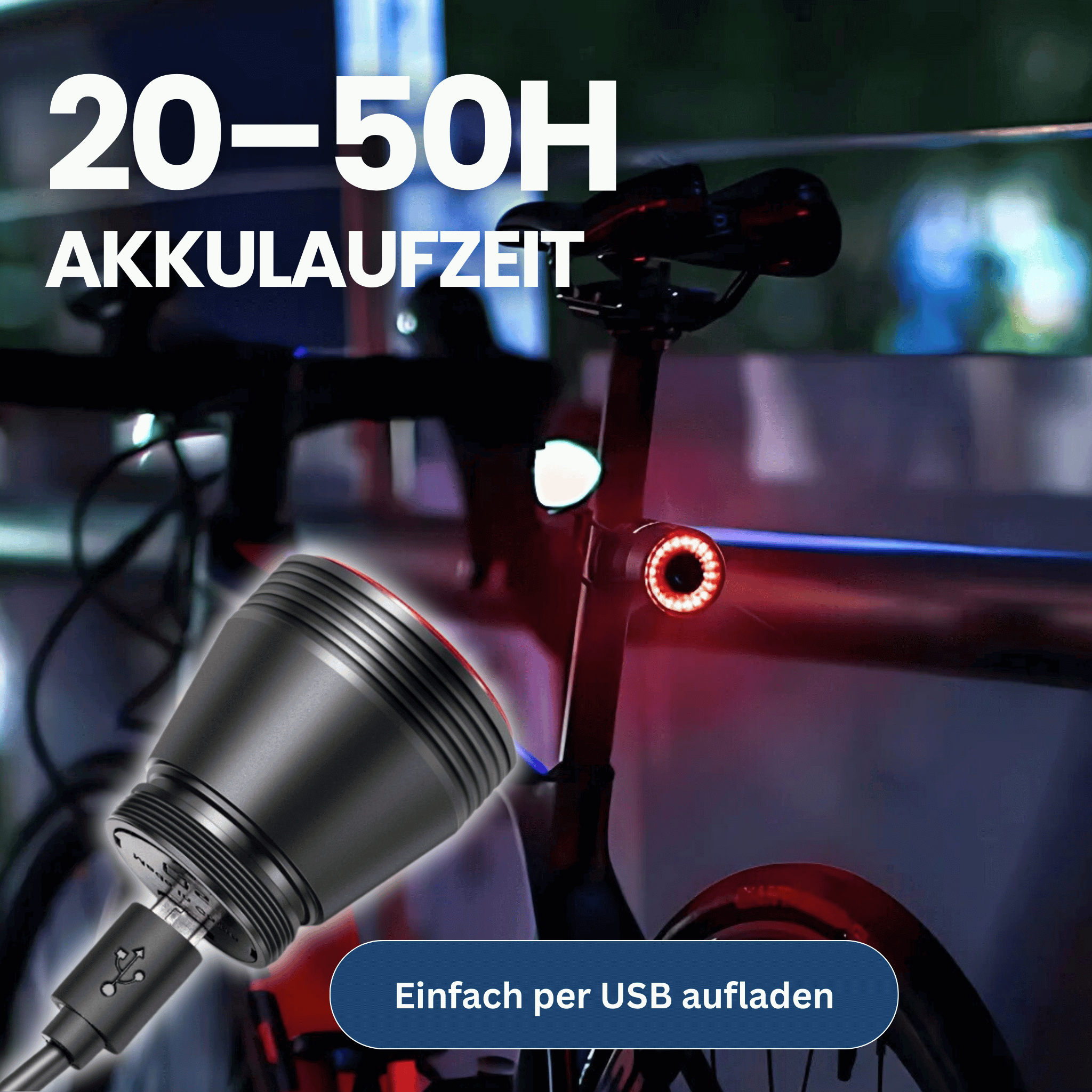 Intelligentes Fahrradrücklicht für alle Modelle – Esilora