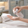 Doseador automático inteligente de sabão líquido com sensor — compacto e antigotejamento