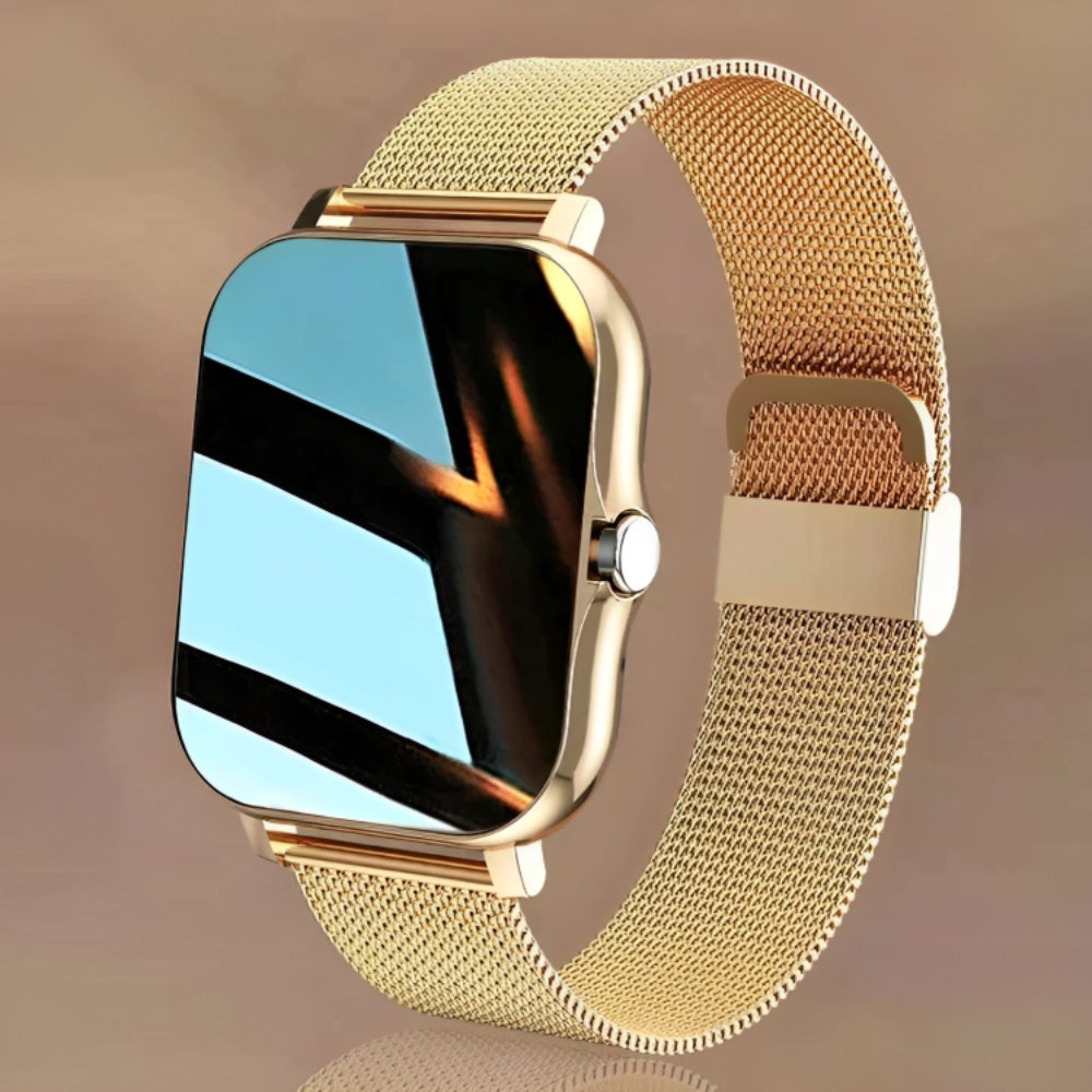 Smartwatch com monitor de atividade física — ecrã tátil HD de 1.83 polegadas
