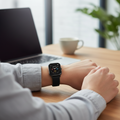 Smartwatch compacto com monitor de atividade física e monitor de pulso
