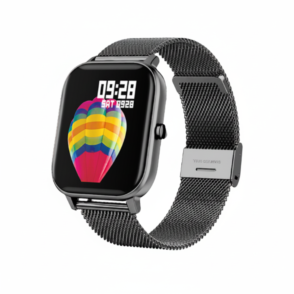 Smartwatch compacto com monitor de atividade física e monitor de pulso