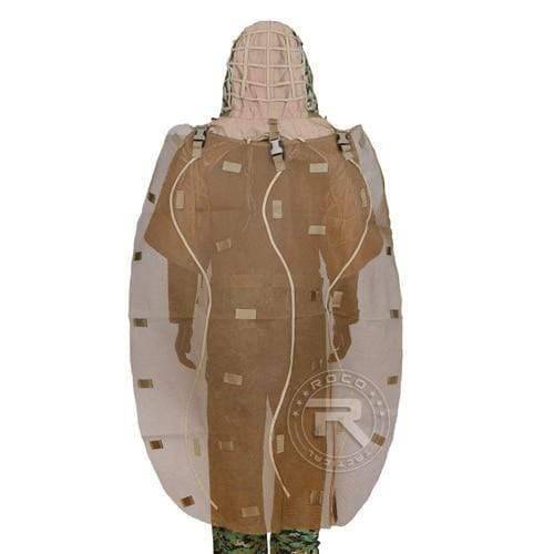 Tactical Ghillie Suit Base with Viper Hood for Stealth Concealment - Esilora