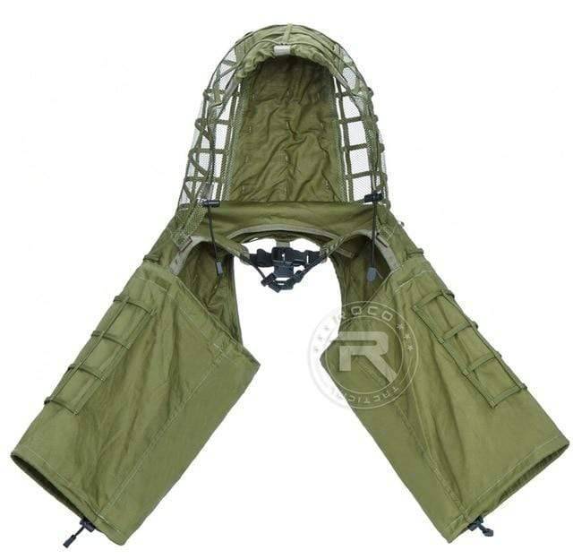 Tactical Ghillie Suit Base with Viper Hood for Stealth Concealment - Esilora