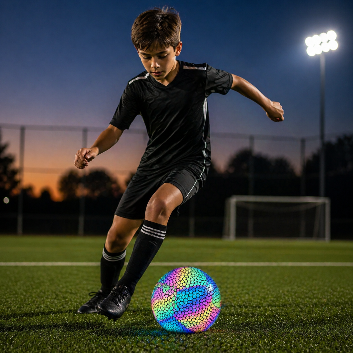 كرة قدم عاكسة لكأس العالم عالية الوضوح