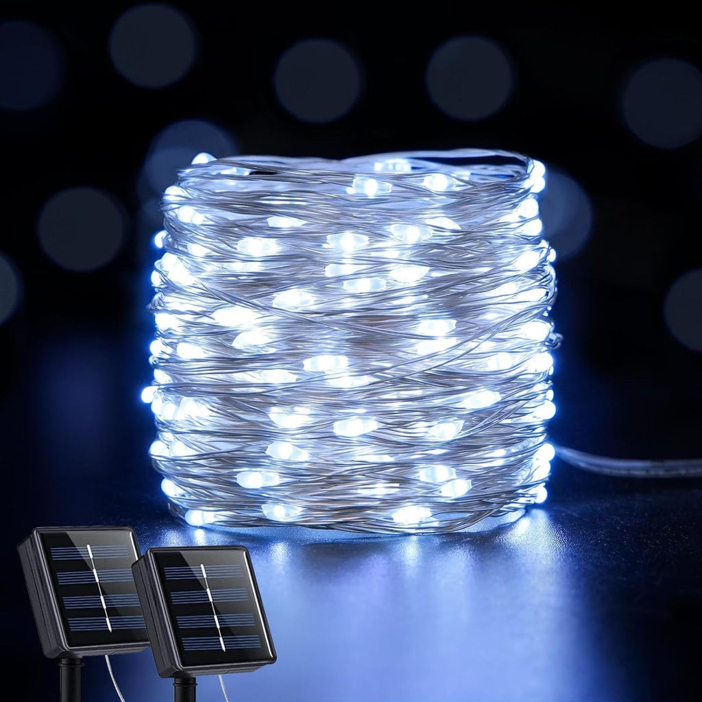 Solar LED String Lights — Waterproof Outdoor Lighting
