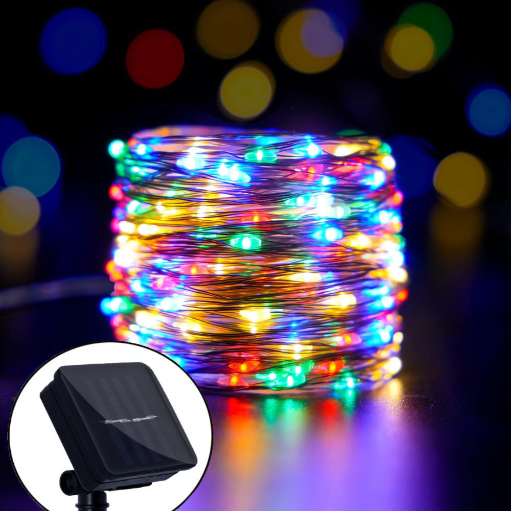 Solar LED String Lights — Waterproof Outdoor Lighting