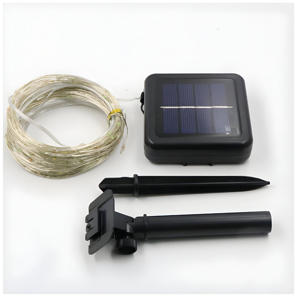 Solar LED String Lights — Waterproof Outdoor Lighting