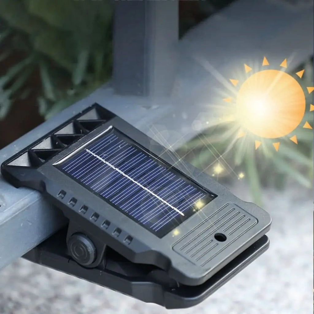 Luz solar com sensor de movimento — ativação automática, instalação sem fios