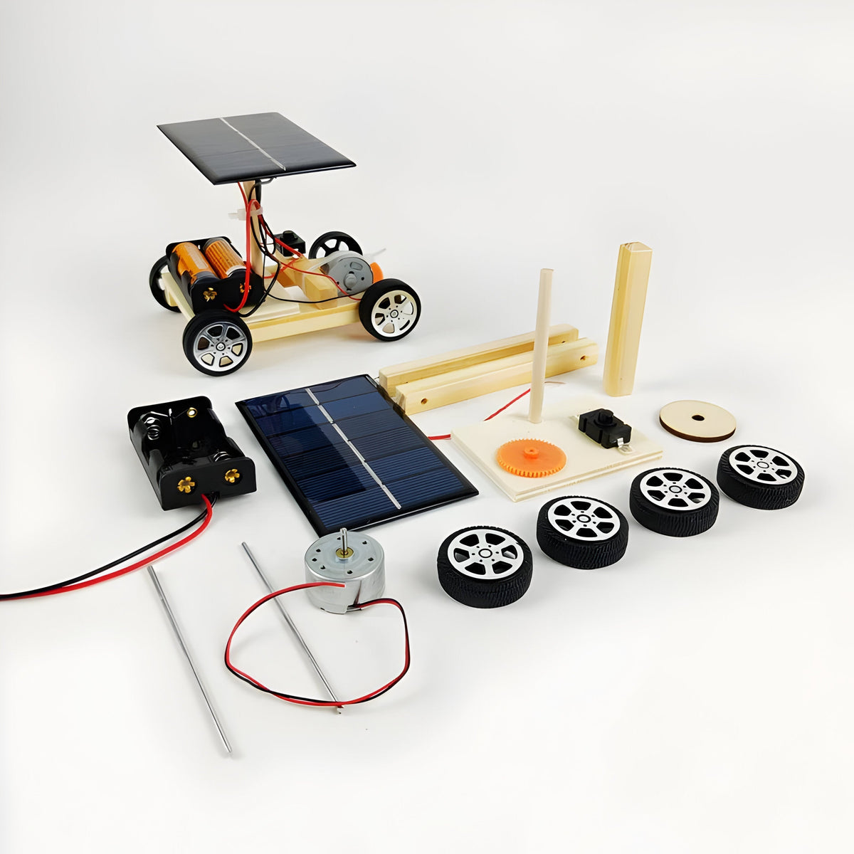 ソーラーカーキット - STEM教育向け組み立てセット