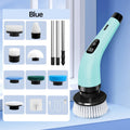 Spin Power Cordless Battery Powered Scrubbing Brush — Electric Rotary Cleaner