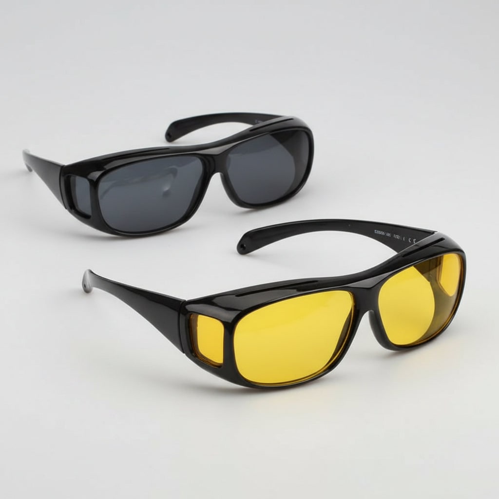 Sport Night Driving Glasses — UV Protection & Anti-Glare Lens