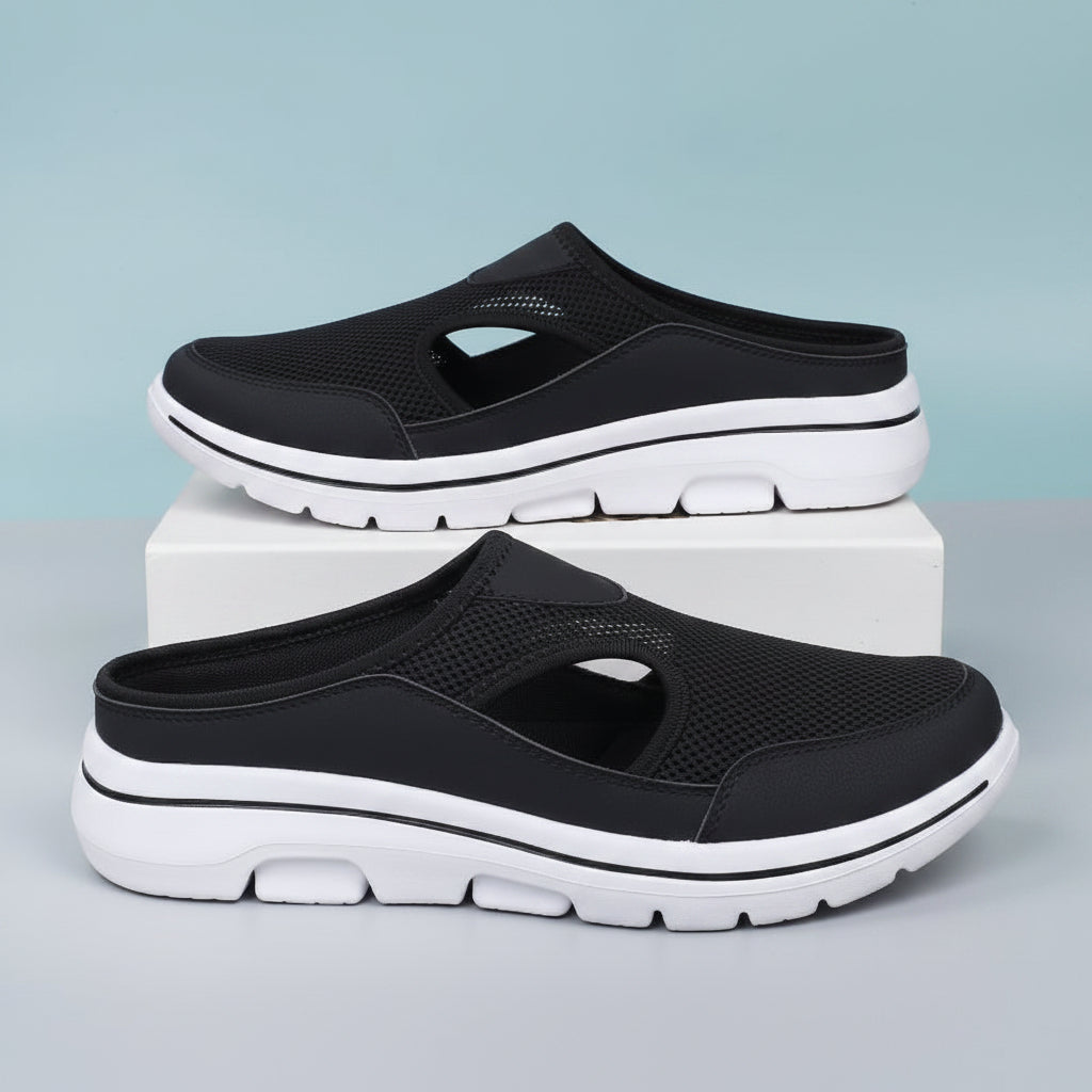 Sportliche bequeme Schlupfsandalen – Leichte Freizeitsandalen