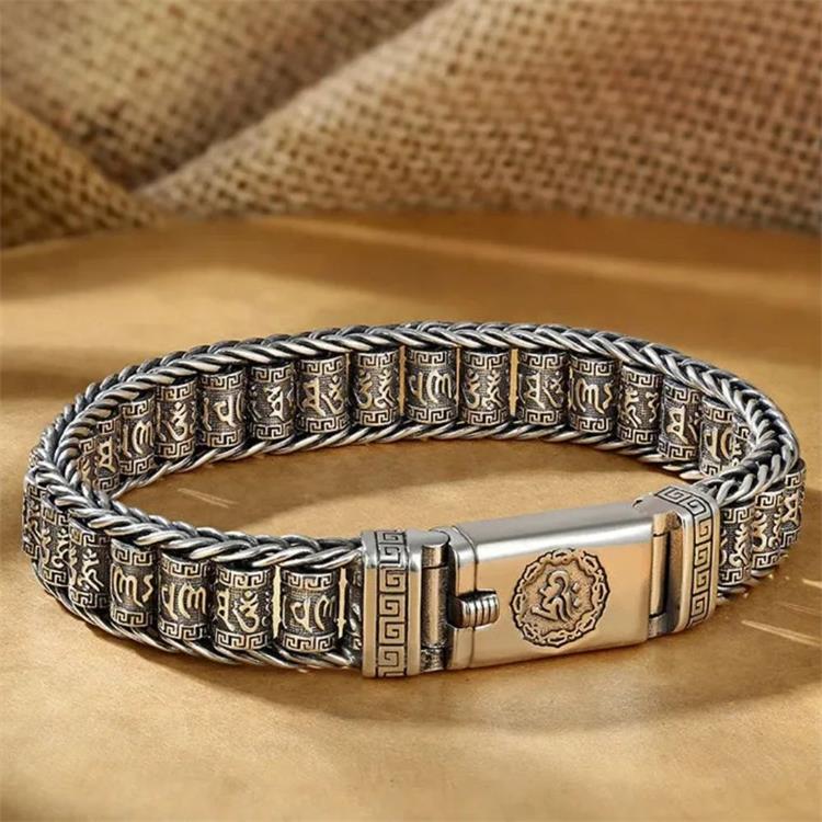 Prayer Wheel Bracelet - Feel the Protection and Calm Energy for Daily Support - Esilora