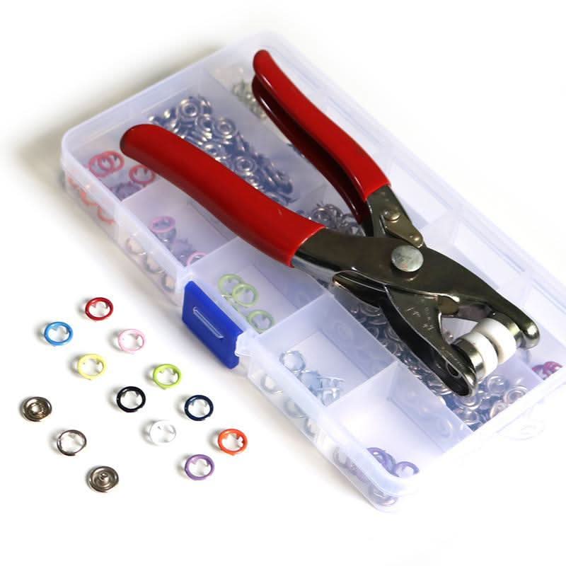 Snap Fastener Set - Secure Buttons Easily Without Drilling or Hassle - Esilora