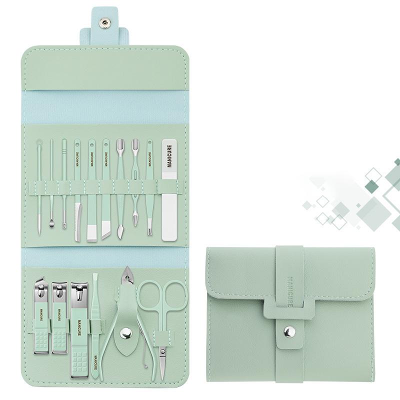 Set portabil de unghieră cu husă - 12/16 piese - Esilora