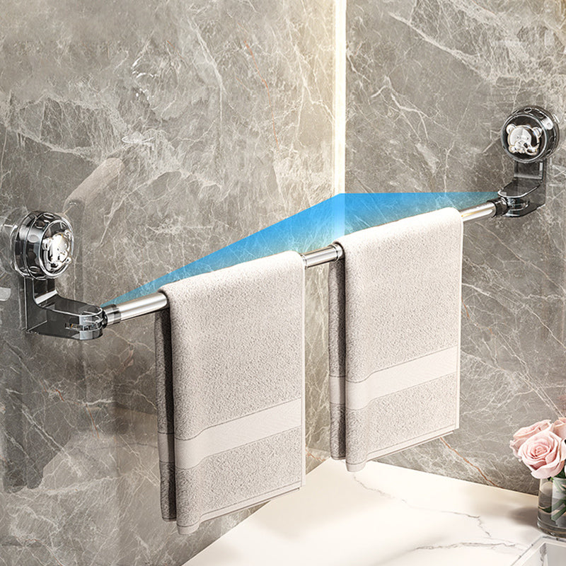 Drill-Free Towel Rack for Organized Bathroom Storage
