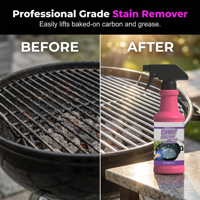 Powerful Grill Cleaning Spray – Removes Grease in 3 Minutes - Esilora