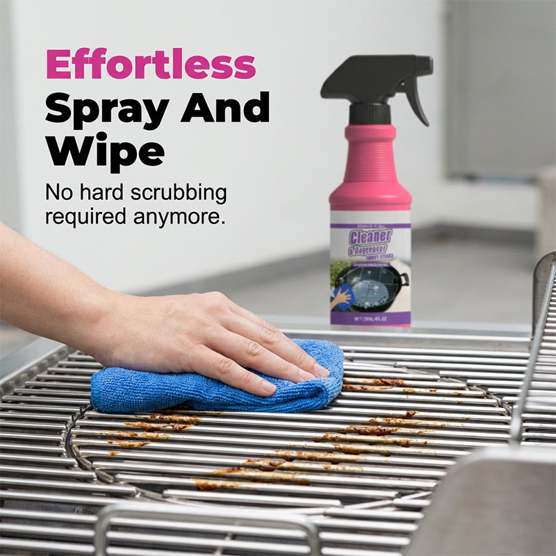 Powerful Grill Cleaning Spray – Removes Grease in 3 Minutes - Esilora
