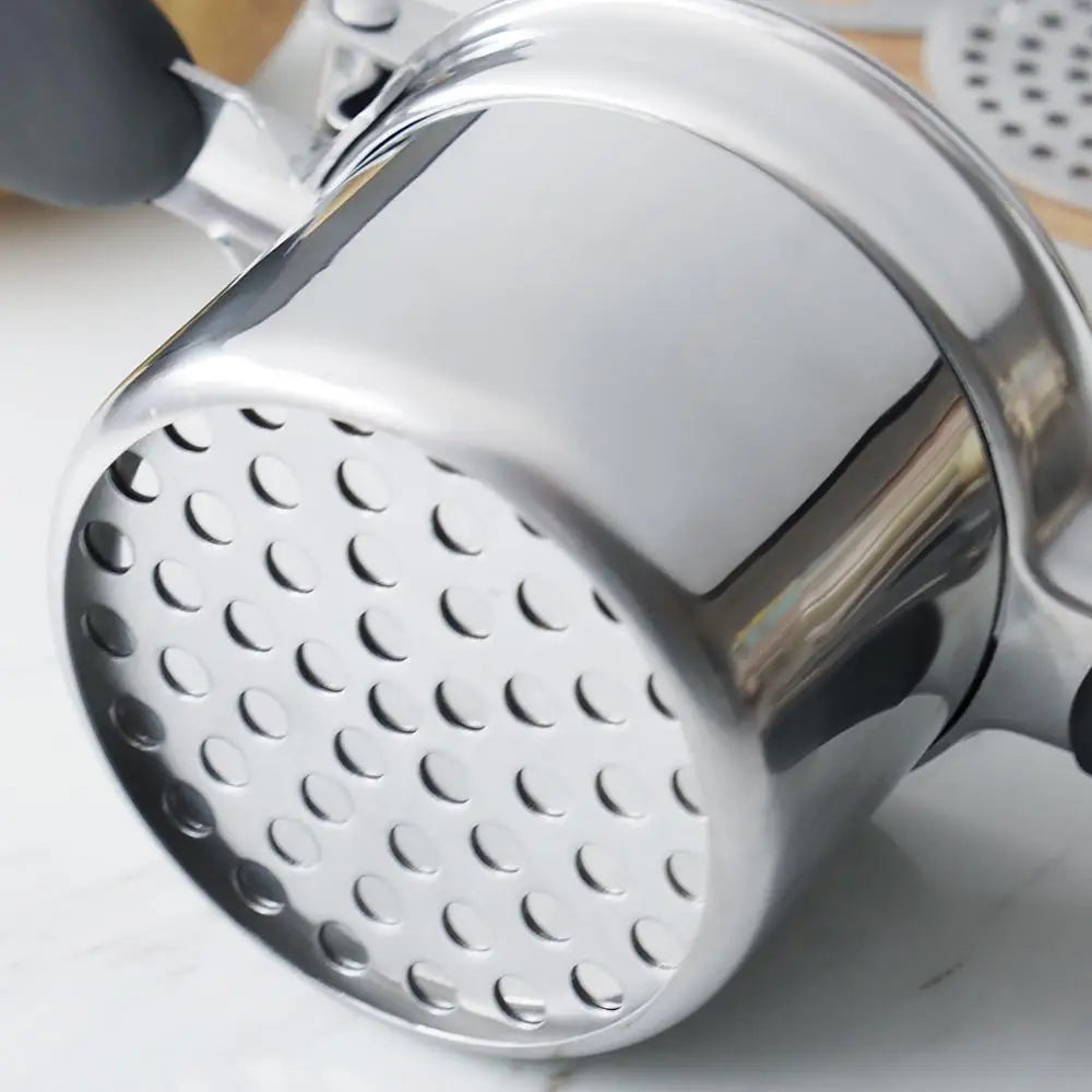 Stainless Steel Potato Masher with 3 Discs for Different Textures - Esilora