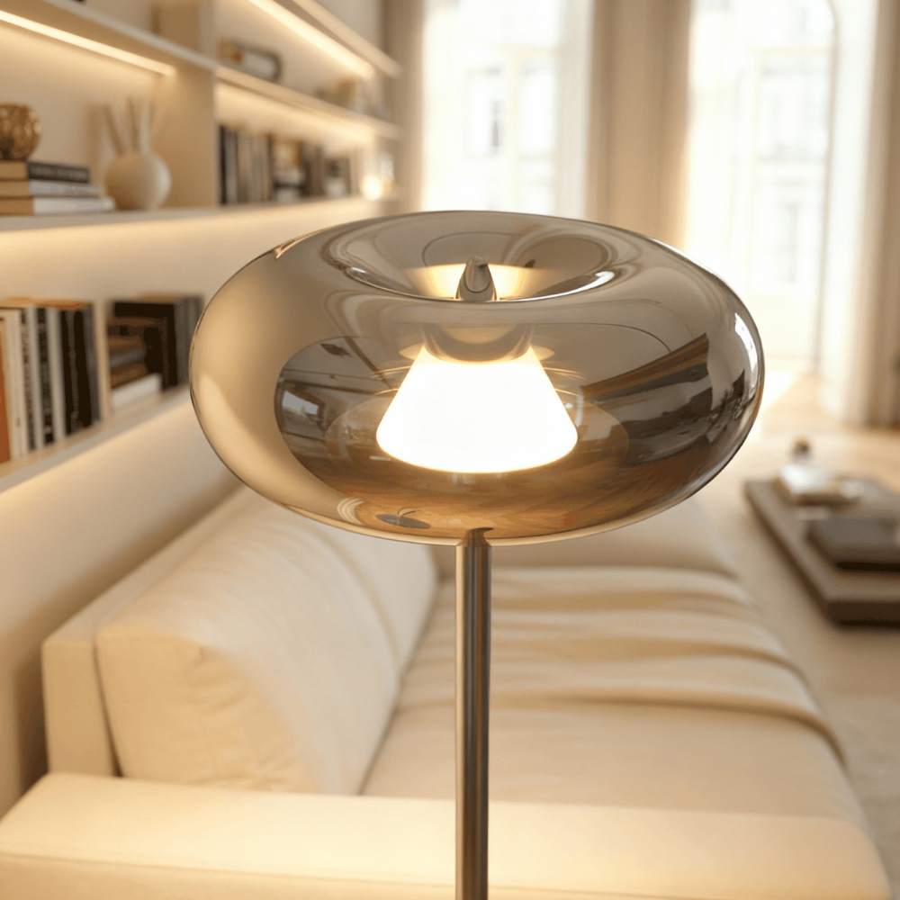 Lampadaire réglable en hauteur — Design architectural moderne
