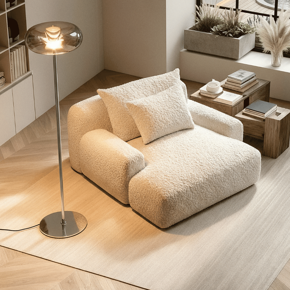 Lampadaire réglable en hauteur — Design architectural moderne