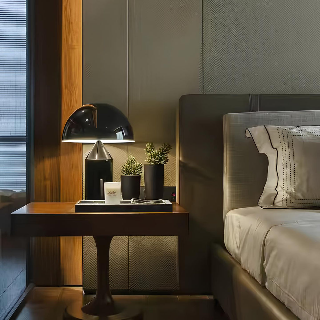 Modern LED-bordslampa - dimbar metalldesign