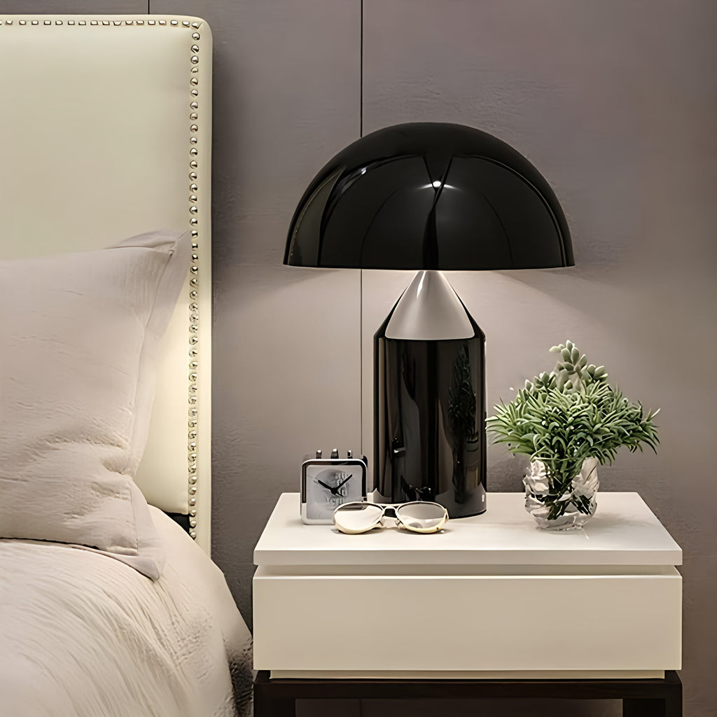 Modern LED-bordslampa - dimbar metalldesign