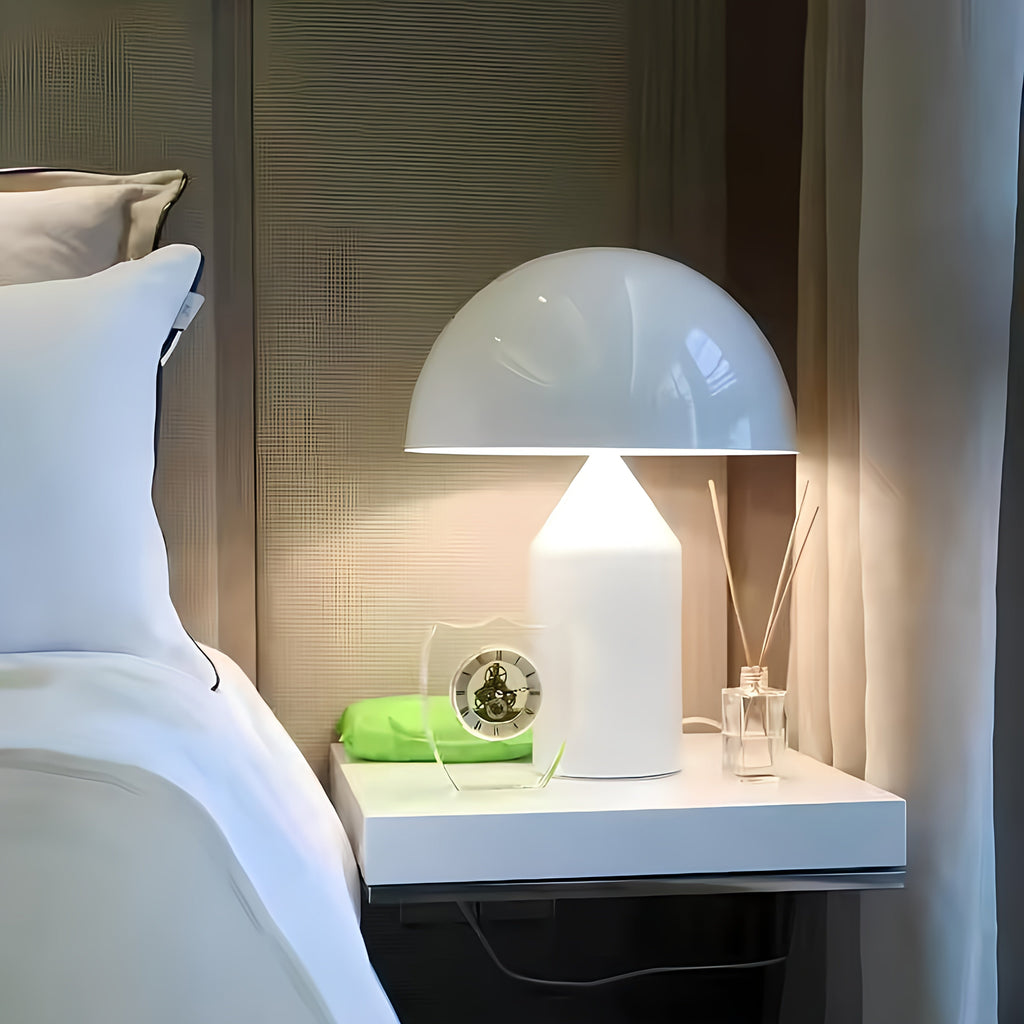 Modern LED-bordslampa - dimbar metalldesign