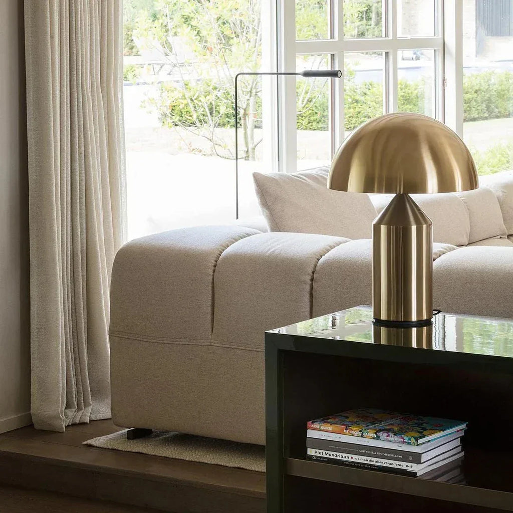 Modern LED-bordslampa - dimbar metalldesign