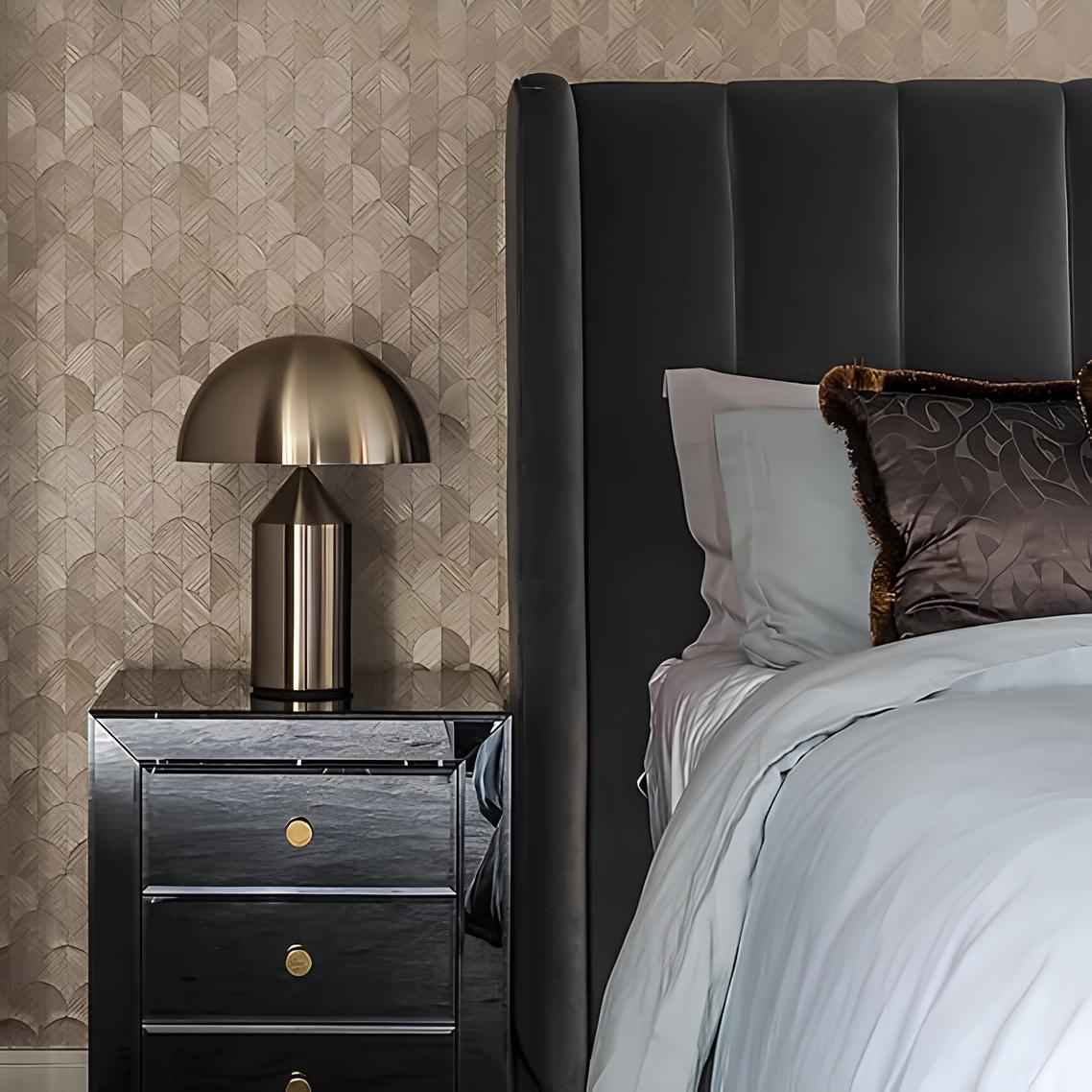 Modern LED-bordslampa - dimbar metalldesign