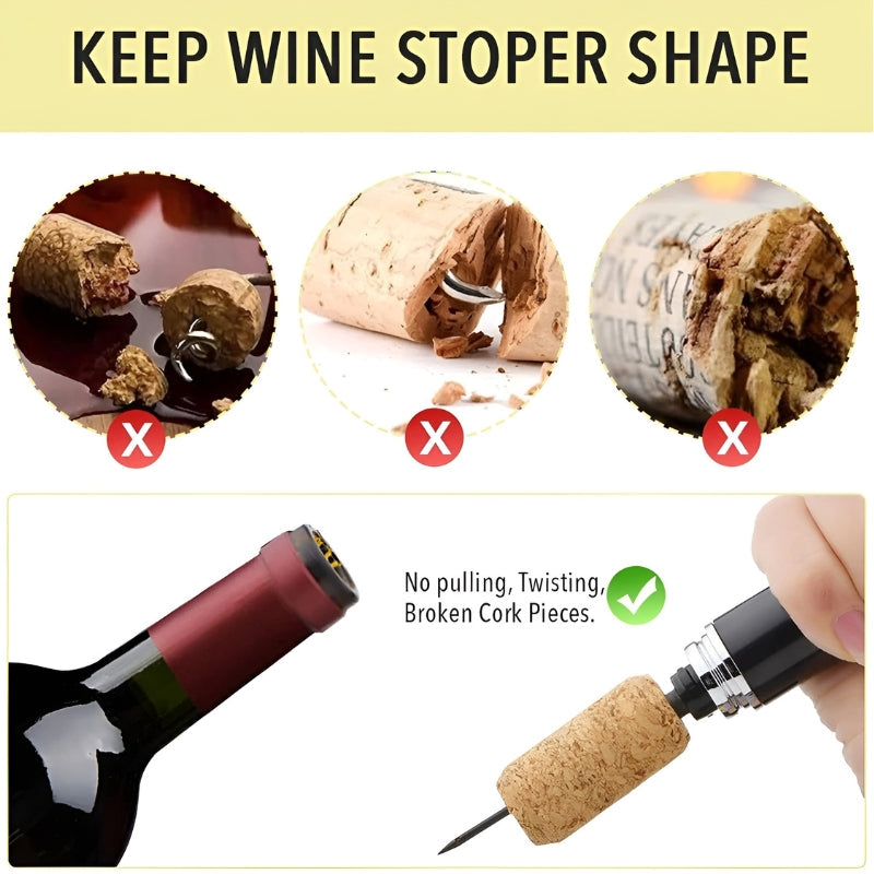 AeroCork Air Pressure Wine Opener Wine Bottle Accessory