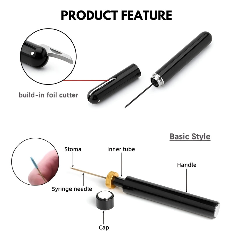 AeroCork Air Pressure Wine Opener Wine Bottle Accessory