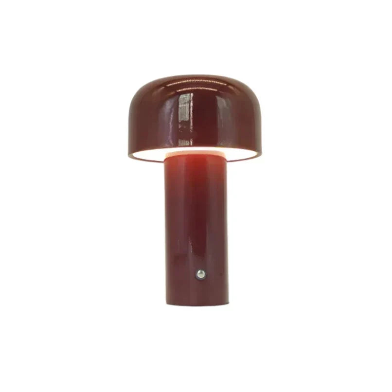 مصباح طاولة LED محمول قابل لإعادة الشحن عبر USB — عصري، 3 درجات حرارة لونية