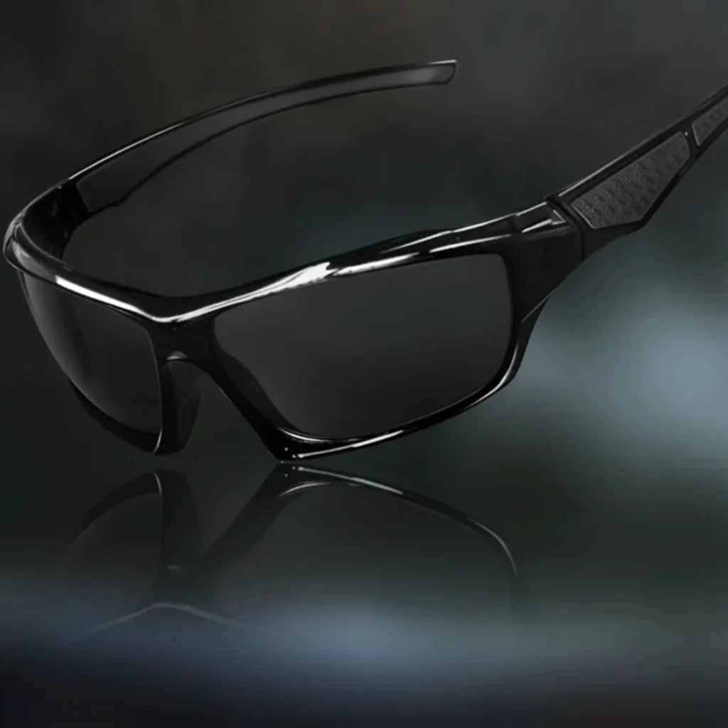 Lunettes de sport polarisées unisexes - verres avec protection UV