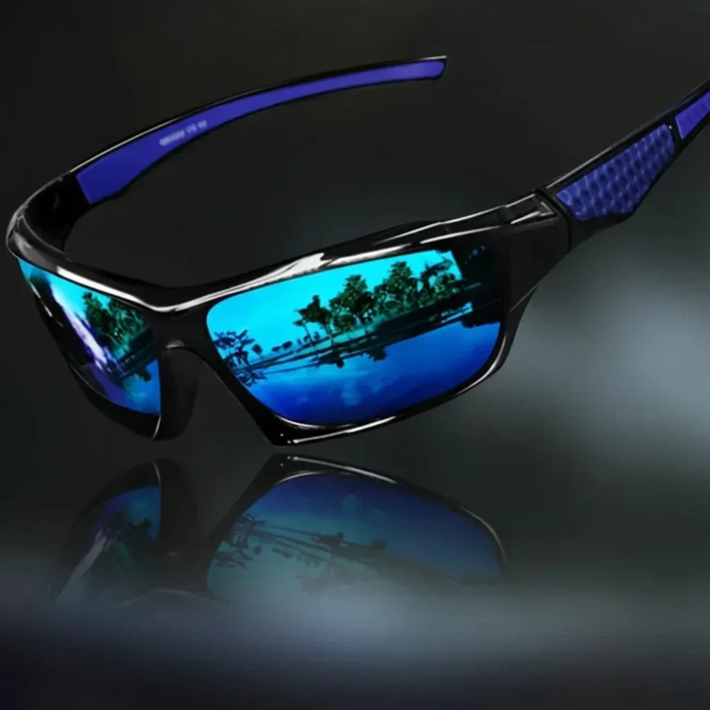 Lunettes de sport polarisées unisexes - verres avec protection UV