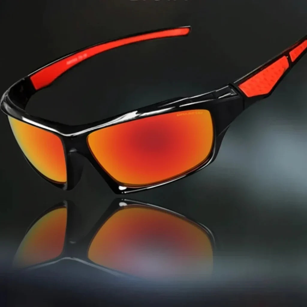 Lunettes de sport polarisées unisexes - verres avec protection UV