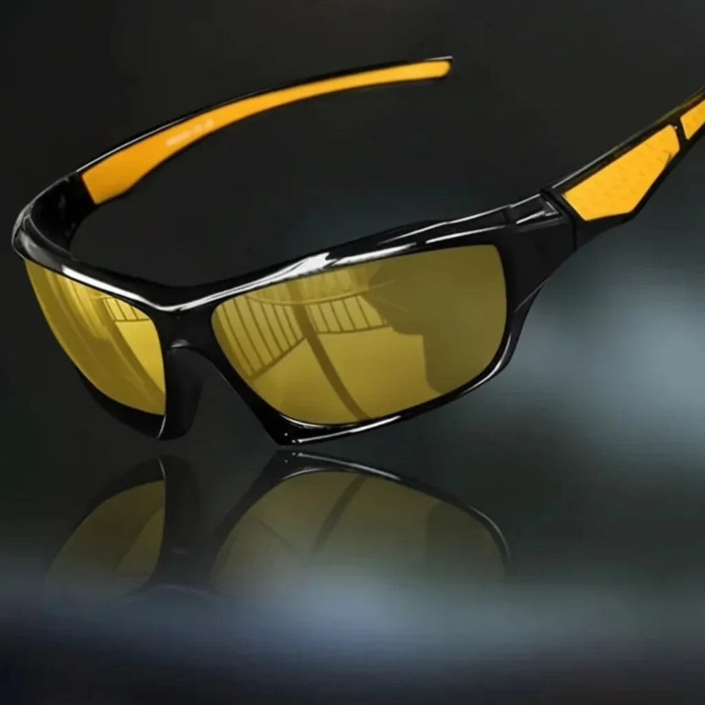 Lunettes de sport polarisées unisexes - verres avec protection UV