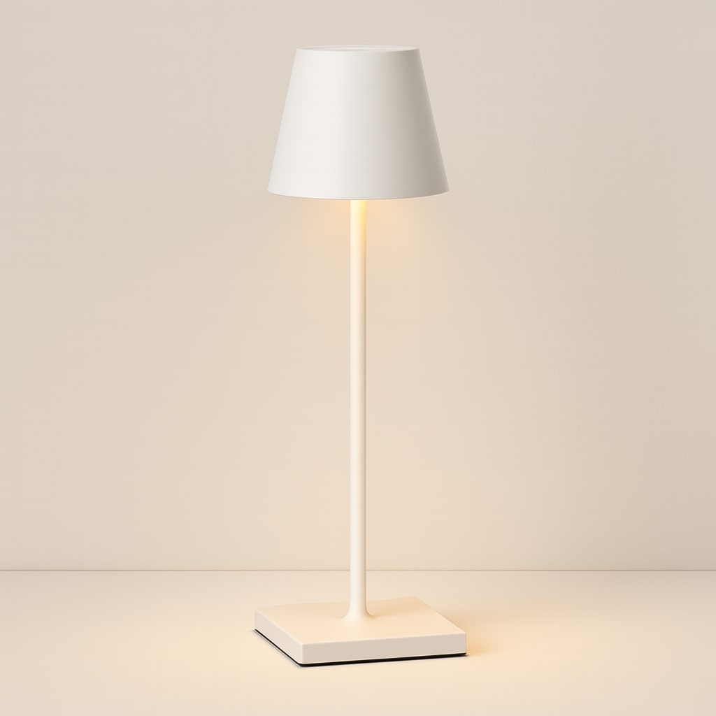 Rechargeable LED Nightstand Lamp — Wireless Battery Table Light