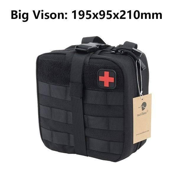 Outdoor-Erste-Hilfe-Tasche für Notfälle mit taktischem MOLLE-System - Esilora