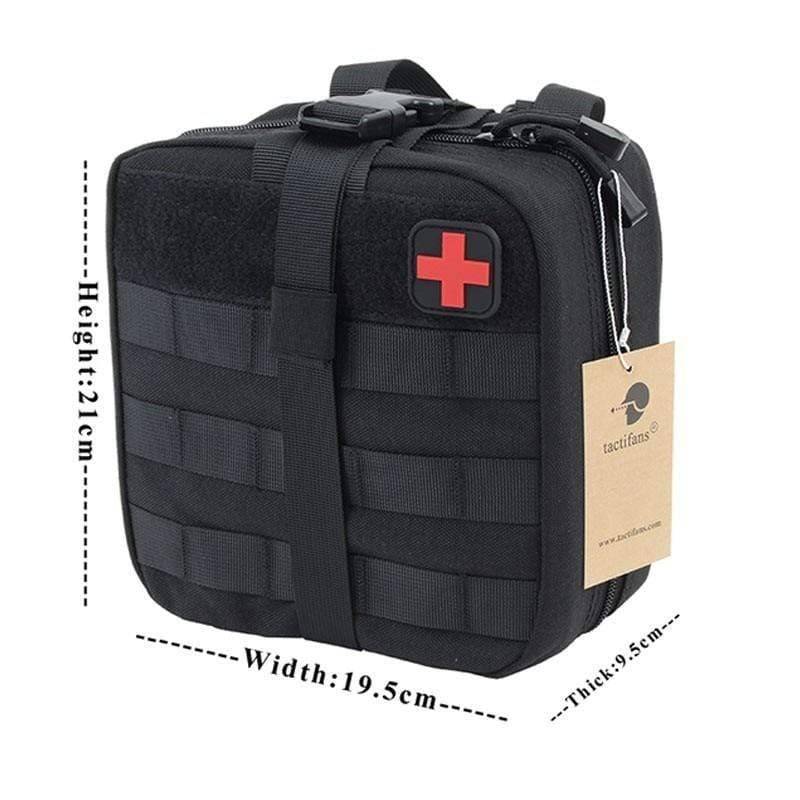 Outdoor-Erste-Hilfe-Tasche für Notfälle mit taktischem MOLLE-System - Esilora