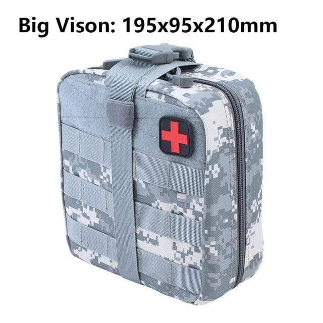 Outdoor-Erste-Hilfe-Tasche für Notfälle mit taktischem MOLLE-System - Esilora