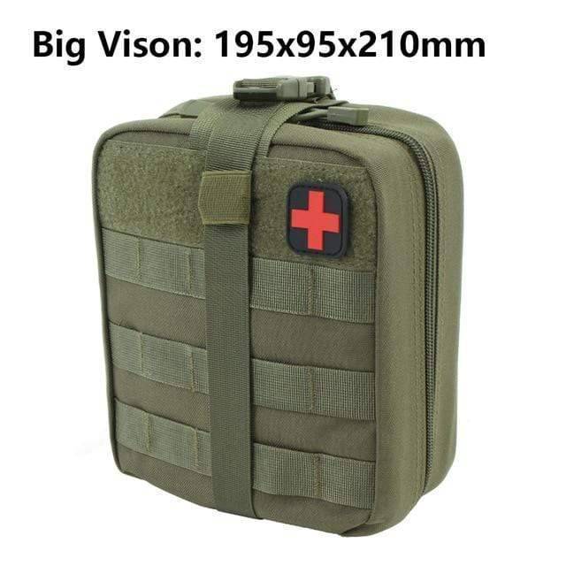 Outdoor-Erste-Hilfe-Tasche für Notfälle mit taktischem MOLLE-System - Esilora