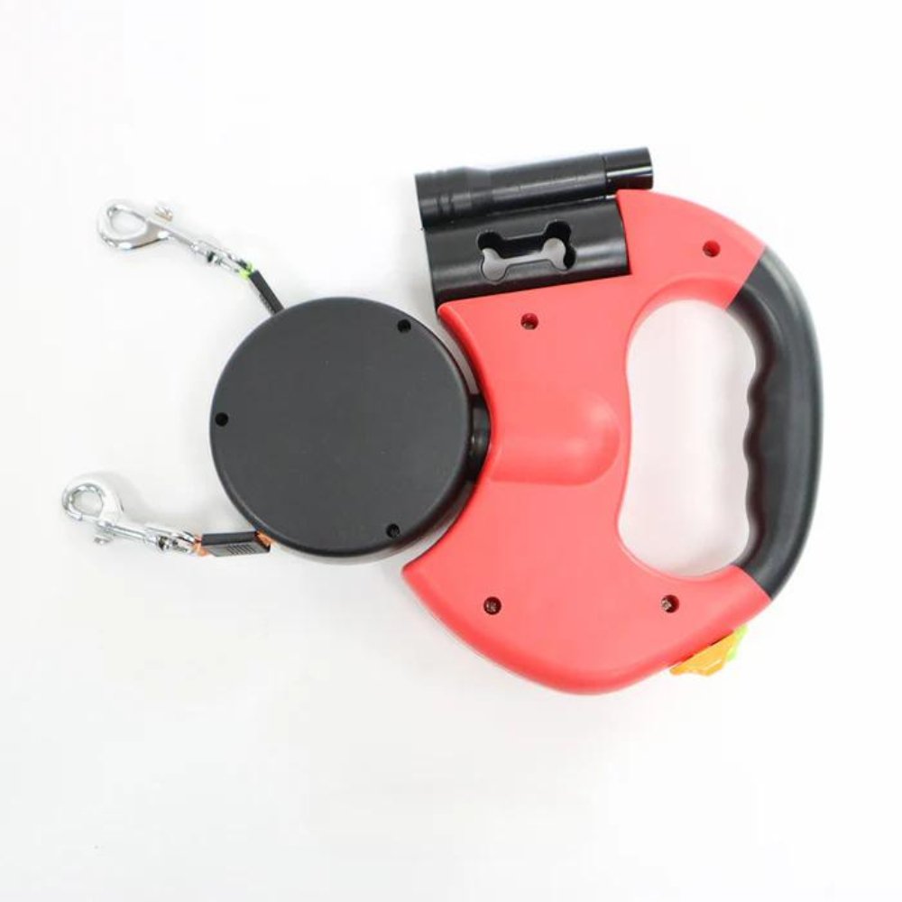 NovaTrail Twin Dog Leash For Walking Two Dogs In Tandem