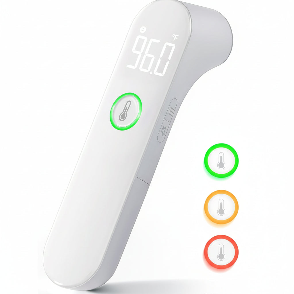 Digital Infrared Thermometer — Rapid Oral & Forehead Reader for Babies & Adults