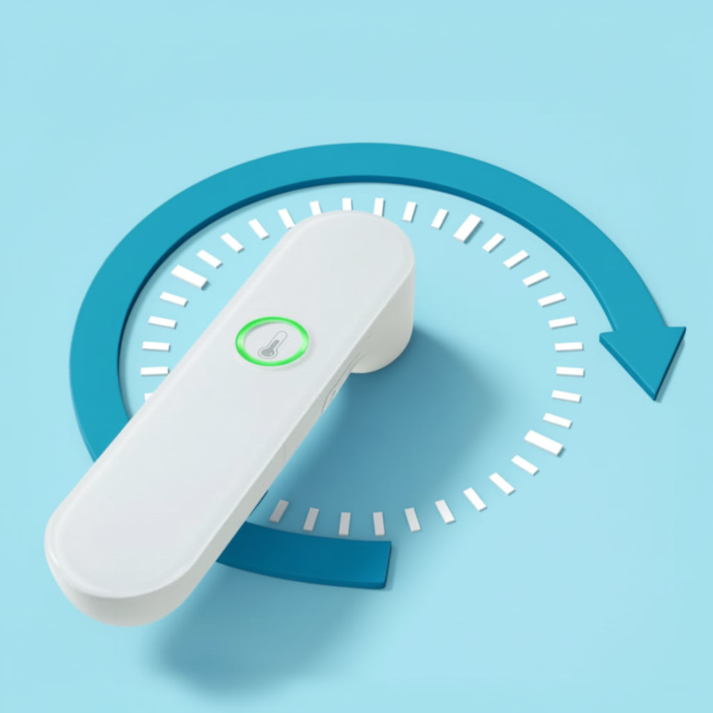 Digital Infrared Thermometer — Rapid Oral & Forehead Reader for Babies & Adults
