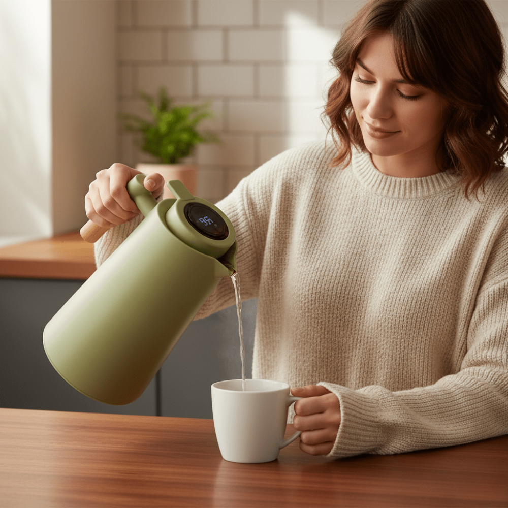 Thermos Flask Digital Temperature Display