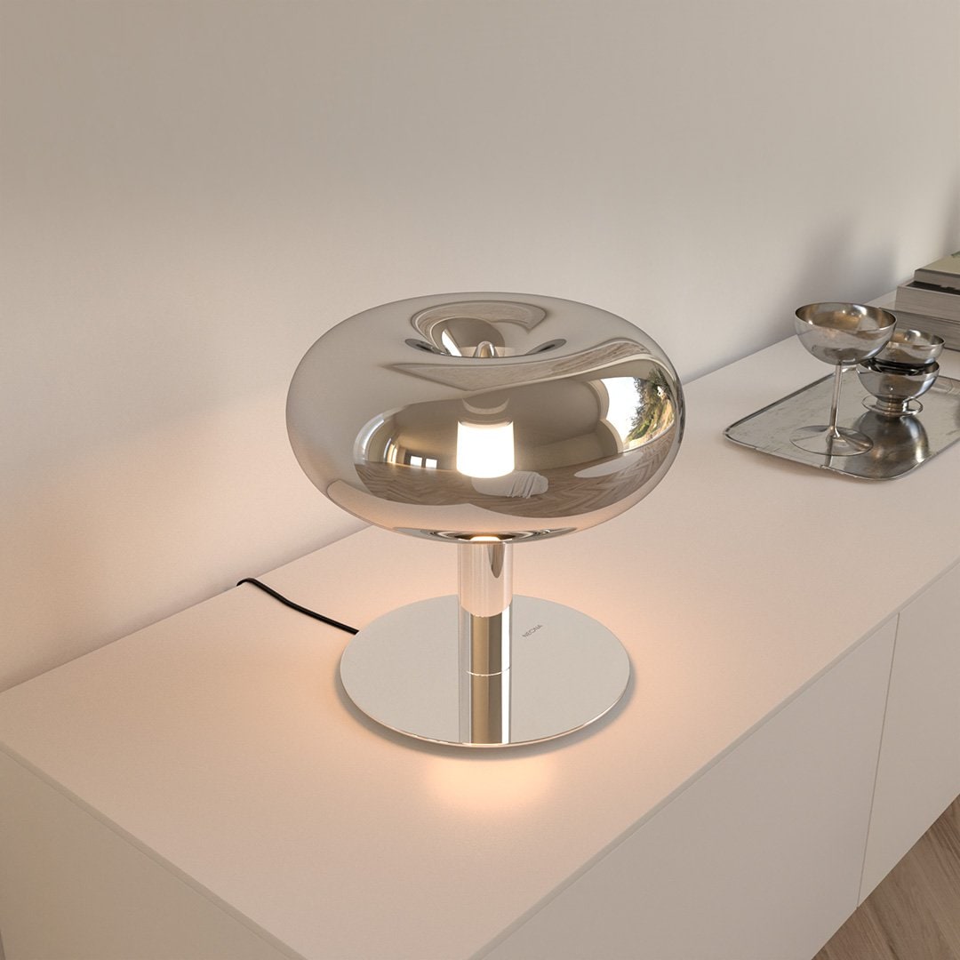 Minimalist Modern Table Lamp — Clean Rounded Silhouette