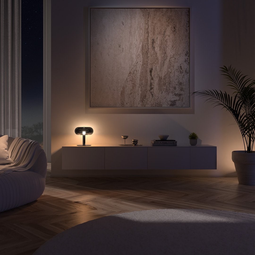 Minimalist Modern Table Lamp — Clean Rounded Silhouette