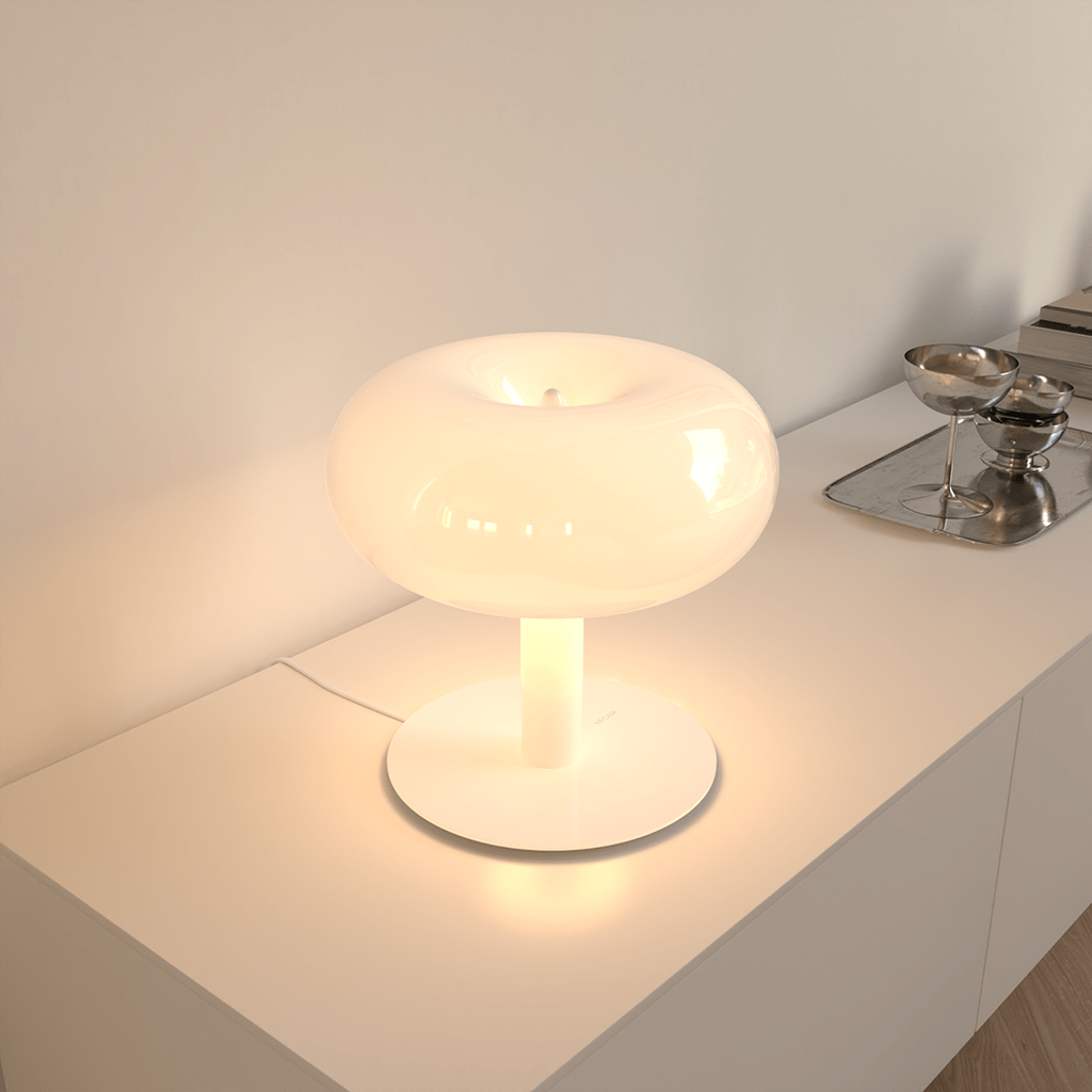 Minimalist Modern Table Lamp — Clean Rounded Silhouette