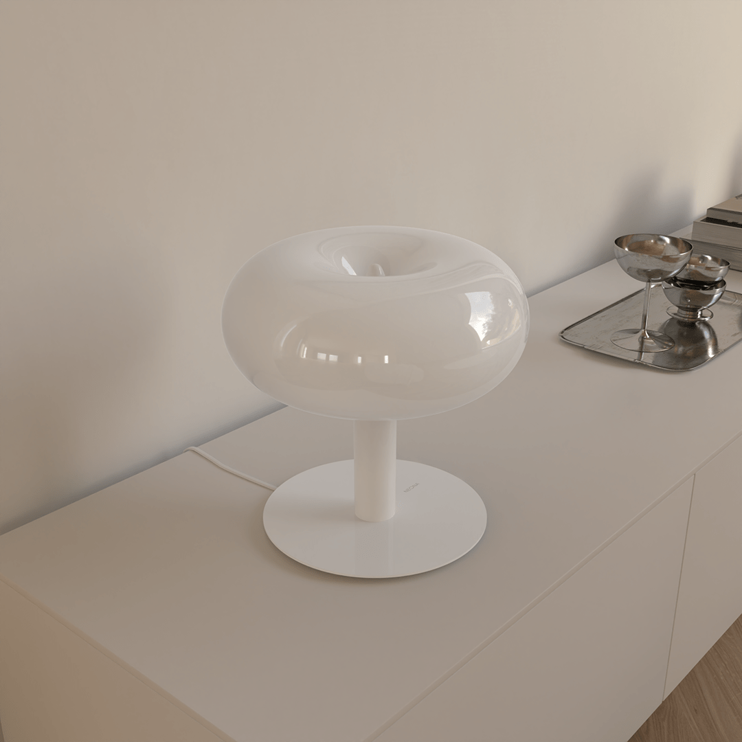 Minimalist Modern Table Lamp — Clean Rounded Silhouette